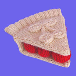 Knitted Cherry Pie